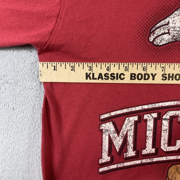 Disney Store Shirt Adult Large Red Mickey Mouse Cartoon Graphic Tee Animation - Picture 11 of 13